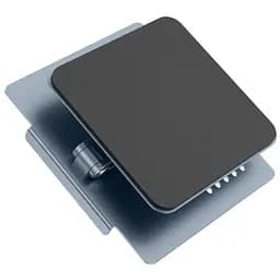 Підставка для ноутбука Hoco PH52 Might metal rotating tablet desktop holder Metal Gray - мініатюра 4