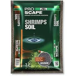 Специальный грунт JBL ProScape Shrimps Soil BROWN для аквариума с креветками коричневый 3 л