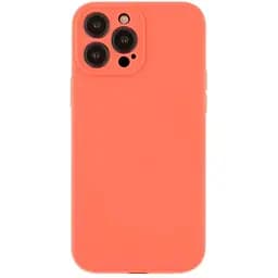 Чохол Silicone Case із захистом камери Full Apple iPhone 13 Pro Max Flamingo