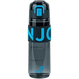 Пляшечка для води Kite Enjoy 680 мл чорно-блакитна (K25-1233-2)