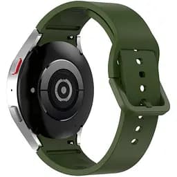 Браслет Color Angle для Samsung Galaxy Watch 4 - зелений ширина кріплення 20мм силікон Watchbands (W29-7WB21134651)