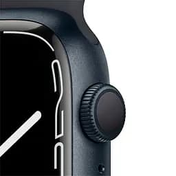 Apple Watch Series 7 GPS, 45mm, Midnight, Midnight Sport Band (Grade A) Seller Refurbished - мініатюра 3