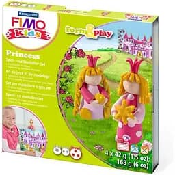 Набор пластики Fimo kids Принцесса 4 цвета 42 г  