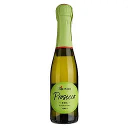 Вино игристое Riondo Prosecco DOC Extra Dry белое экстра-сухое 0.2 л
