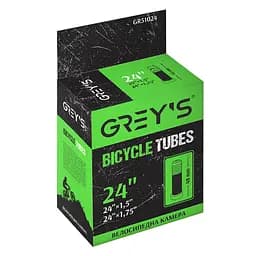Камера для велосипеда Grey's 24'x1,5/1,75 AV 48 мм (GR51024)