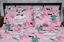 Комплект постільної білизни Moon&Star Бязь Gold Люкс Minnie's Makeover Дитячий 110x140 см наволочки 2x40x60 см - мініатюра 4