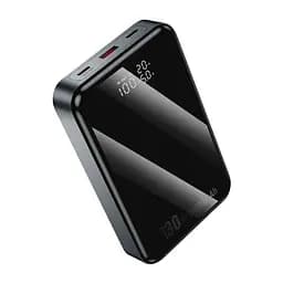 Повербанк - зовнішній акумулятор Hoco Q30A Fast charge 130W 20000mAh чорний - мініатюра 4