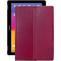 Чехол StatusCASE из экокожи для планшета Prestigio Wize PMT3771 3G Бордовый