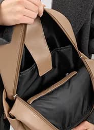 Жіночий рюкзак Sambag Talary кавовий 35 х 25 х 12 см (35312021) - мініатюра 7