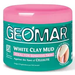 Засіб грязьовий антицелюлітний Geomar Body з білою глиною для чутливої шкіри, 650 мл (24572)