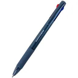 Набор ручек шариковая автоматическая Axent Trio Line 3 в 1 12 шт. (AB1105-A)