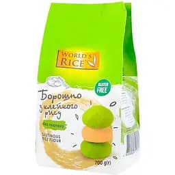 Борошно з клейкого рису World's rice без глютену 700 г (726335) - мініатюра 2