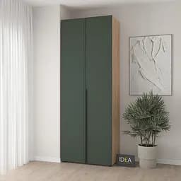 Шафа для одягу з полицями С-9.1 Дуб крафт/Камуфляж Idea