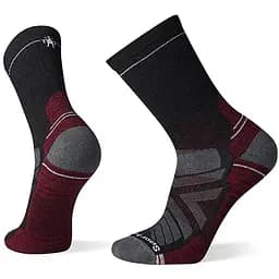 Термоноски мужские Smartwool Performance Hike Light Cushion Crew 42-45 Бордовий-Чорний