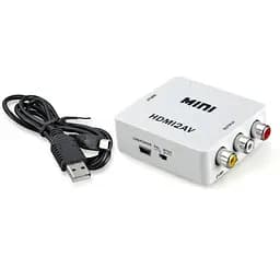 Конвертер Hdmi to AVВход Hdmi мама -- Выход 3RCA мама