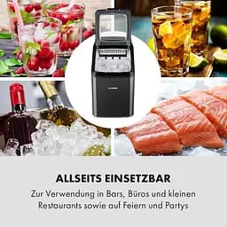 Уцінка!!! Б/в Льодогенератор Klarstein Partytime 15 кг/24 год (10035295) - мініатюра 7