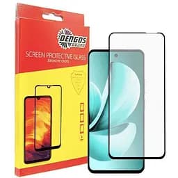 Стекло защитное Dengos Full Glue Realme C71 Black (TGFG-412)