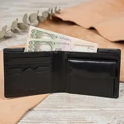 Чоловіче портмоне Tony Perotti Italico 534 nero (90433) Чорне - мініатюра 2