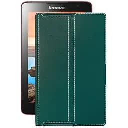 Чехол StatusCASE из экокожи для планшета Lenovo Idea Pad A5500 8 Тм. Бирюзовый