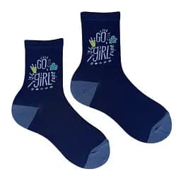 Шкарпетки дитячі "GO GIRL" з індійської бавовни 413016