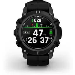 Смарт-годинник Garmin Descent G2 Black with Black Silicone (010-02986-13)