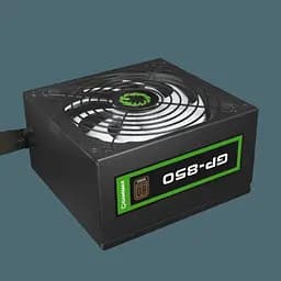 Блок питания 850 Вт, GameMax GP-850, Black, 80+ Bronze, Active PFC, 14 см, 3xMolex/7xSATA/4x6+2-pin/1x4+4-pin/1x20+4-pin, защита OVP/UVP/SIP/OCP/OLP/OPP/SCP