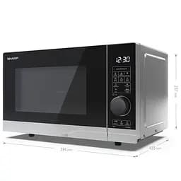 Мікрохвильова піч Sharp YC-PG204AE-S - мініатюра 5