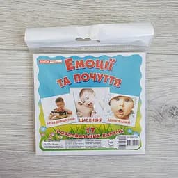 Карточки Мини Эмоции и чувства 110х110 мм. 16106012