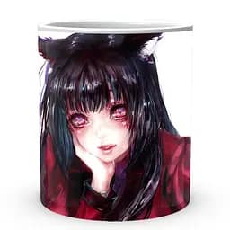 Кружка GeekLand Kakegurui Безумный Маньяк cat KI.02.09 330 мл белая