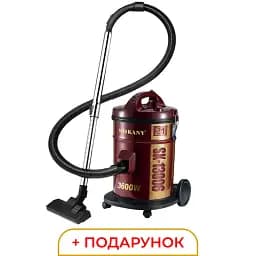 Профессиональный пылесос SOKANY SK-13006 с мешком 21 л и НЕРА-фильтром, красный Sokany SK-13006