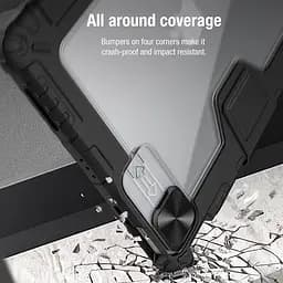 Чохол-книжка Nillkin Bumper Pro для Apple iPad Pro 11 (2020-22) /Air 10.9(2020-22)/Air 11 2024-26 Black - мініатюра 4