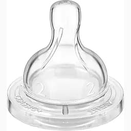 Соска силіконова Philips Avent Anti-colic повільний потік, 1+ міс, 2 шт. (SCF632/27)