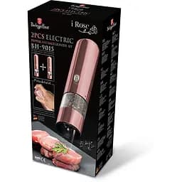 Електричні млини для солі та перцю Berlinger Haus I-Rose Collection, рожеві (BH 9015) - мініатюра 2