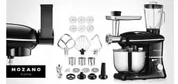 Кухонний комбайн Mozano 5в1 Kitchen Assistent 2300 Вт + насадка для виготвлення пасти - мініатюра 9