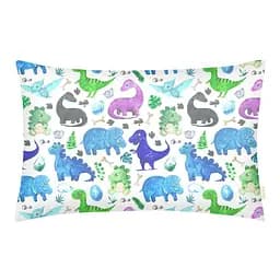 Дитяча постільна білизна Cosas COLORFUL DINO 110х140см (DinoColor_GreyBlots_140) - мініатюра 3