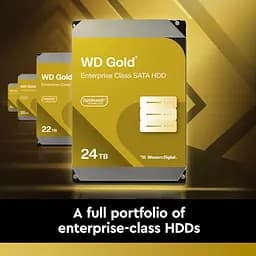 Жорсткий диск WD 10TB 3.5" 7200 256MB SATA Gold - мініатюра 6