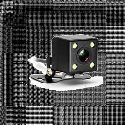 Автомобільна камера заднього виду UKC A-101 LED Black (av156-R) - мініатюра 2