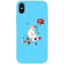 Чохол-накладка Toto Matt TPU 2 mm Print Case Apple iPhone X/XS #46 Koala Sky Blue