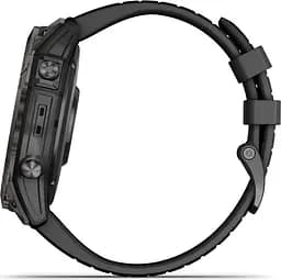 Смарт-годинник Garmin Epix Pro (Gen 2) Sapphire Edition 51mm Carbon Gray DLC Titanium with Black Band (010-02804-00) [86530] - мініатюра 7