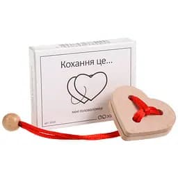 Мини-головоломка Любовь Заморочка 5019 деревянная
