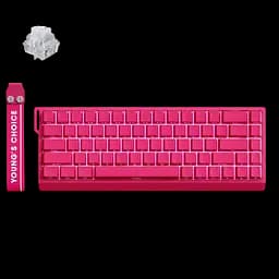 Клавіатура Mchose Ace 68 Ice Rhino Side Printed RGB RoseRed (MC-Ace68-28)