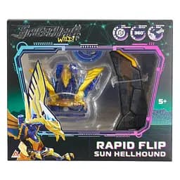 Ігровий набір Screechers Wild! S5 L0.5 Сан Хелхаунд, запускач, машинка-трансформер