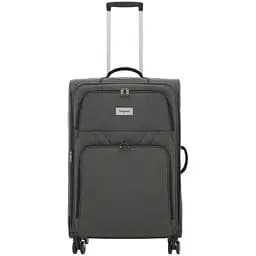 Валіза Bagland Валенсія велика 83 л сірий (003796927)