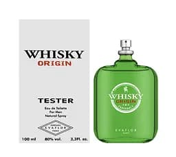 Оригинал Evaflor Whisky Origin 100 мл ТЕСТЕР туалетная вода