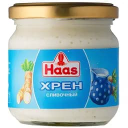 Хрен Haas со сливками 190 г