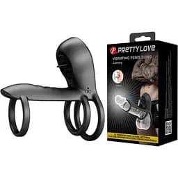 Насадка на пенис Pretty Love Jammy 11.7 см черный