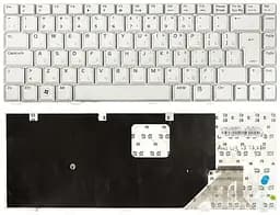 Клавіатура для ноутбука Asus (W3, W3J, A8, F8, N80) Silver, UA (вертикальний ентер) - мініатюра 3