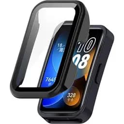 Чохол-накладка DK для Huawei Band 8 / 9 Пластик Gloss Glass Full Cover (016251) (black)