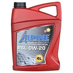 Моторна олива Alpine 0W-20 RSL 4л (0195-4)