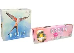 Настольная игра Ігромаг Крылья + Крылья. Фан Арт Пак (укр.) (STM910+1)